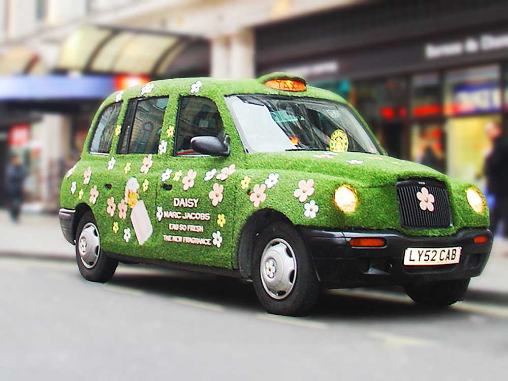 green vehicle